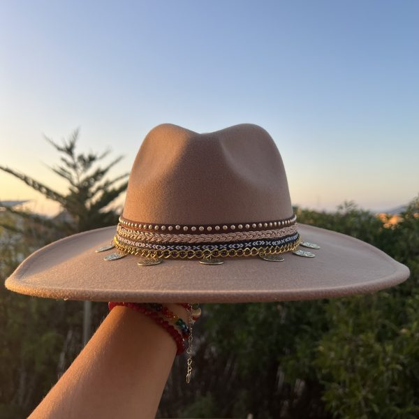 SOMBRERO FEDORA ALA ANCHA, FIELTRO